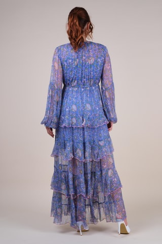 Robe longue Colombian Dreams - Bleu