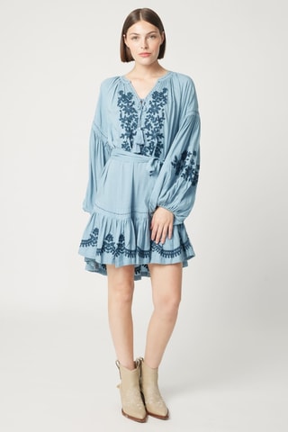 Robe Parisian Chic - Bleu