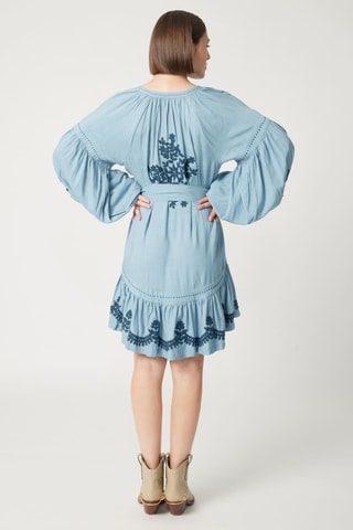 Robe Parisian Chic - Bleu
