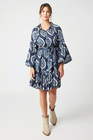 Robe Parisian Chic - Bleu marine