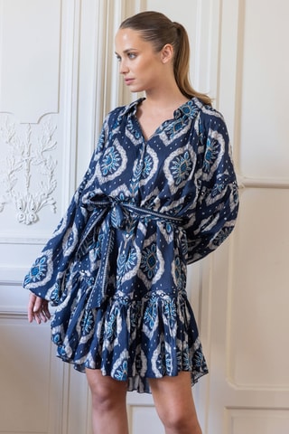 Robe Parisian Chic - Bleu marine