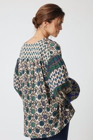 Blouse Parisian Chic - Bleu