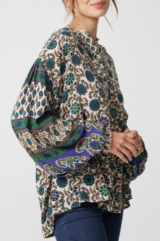 Blouse Parisian Chic - Bleu