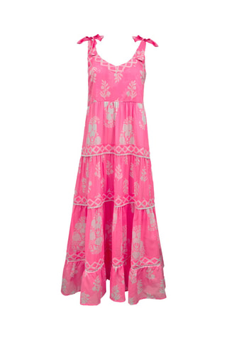 Robe longue Colombian Dreams - Rose