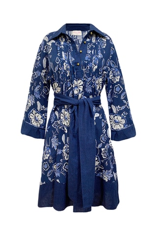 Robe Parisian Chic - Bleu