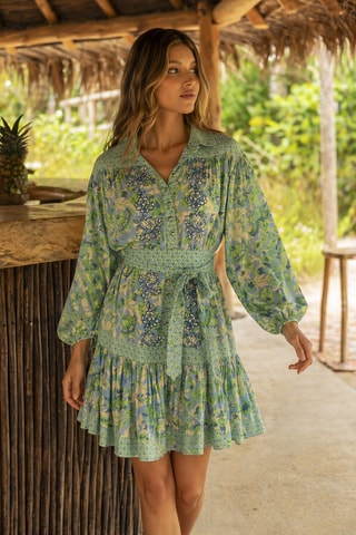 Robe Colombian Dreams - Bleu