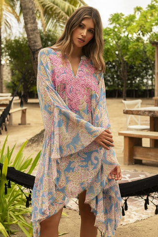 Caftan Colombian Dreams - Bleu