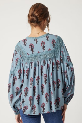 Blouse Parisian Chic - Bleu