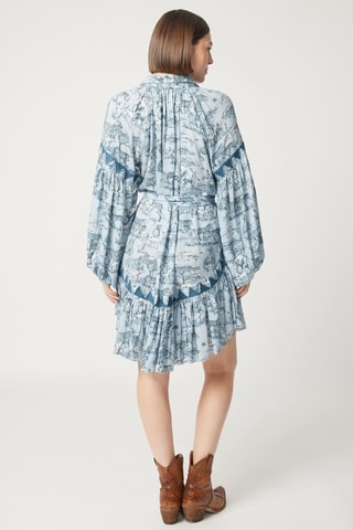 Robe Parisian Chic - Bleu