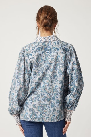 Blouse Parisian Chic - Bleu