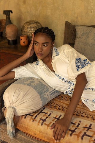 Robe Colombian Dreams - Bleu