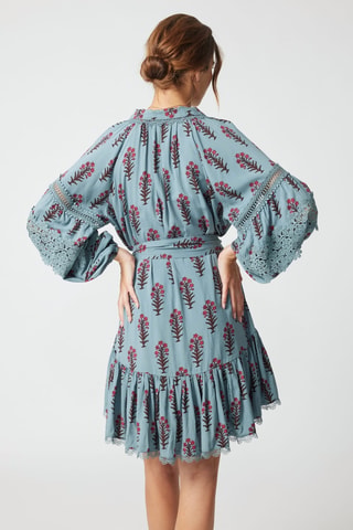 Robe Parisian Chic - Bleu