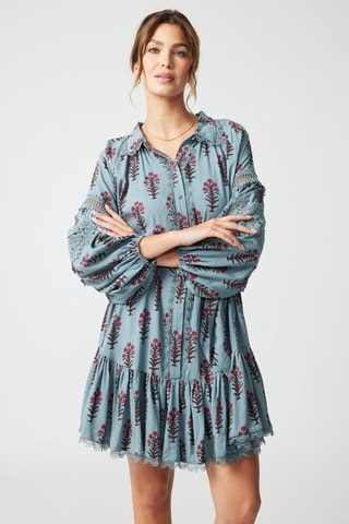 Robe Parisian Chic - Bleu