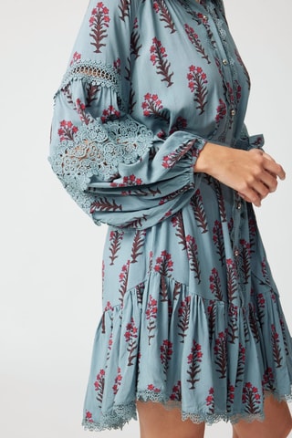 Robe Parisian Chic - Bleu