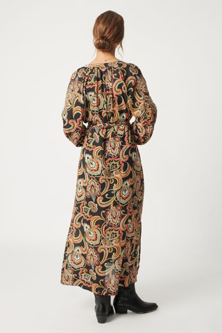 Robe longue Parisian Chic - Multicolore
