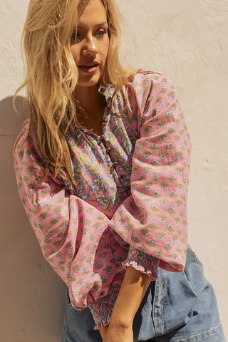 Blouse Colombian Dreams - Rose