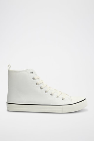 Tenis altos - Blanco