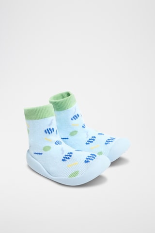 Chaussons-chaussettes - Bleu