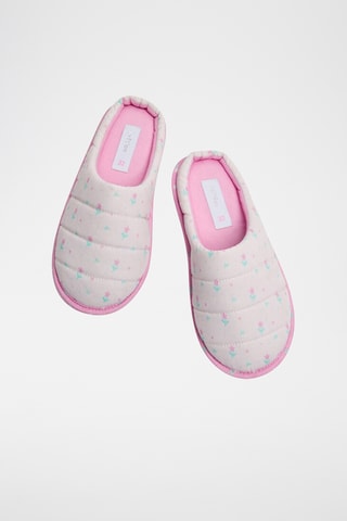 Pantoufles - Rose poudré