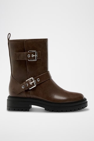 Bottines vernies - Marron
