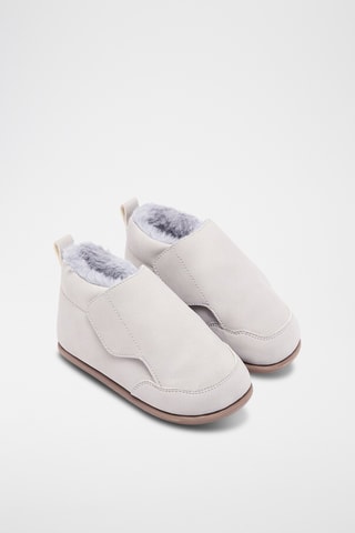 Bottines fourrées - Gris clair