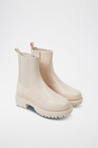 Bottines - Ecru