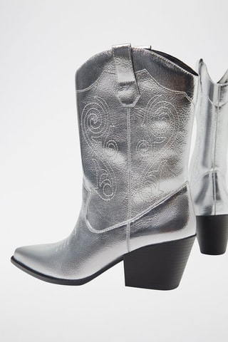 Bottines - Argenté