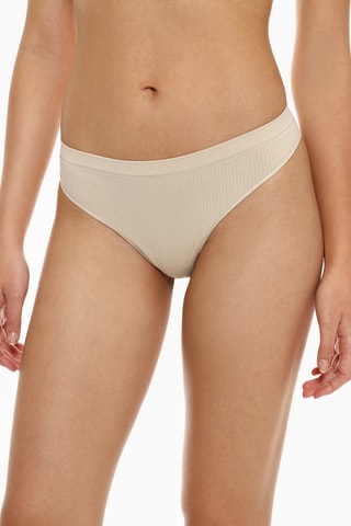 2 tanga - Beige e nero