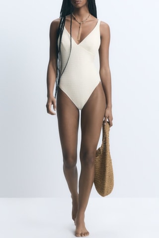 Maillot 1 pièce - Beige