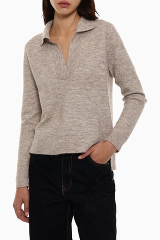 Maglia - Beige melange