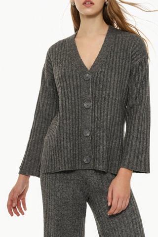 Cardigan - Grigio
