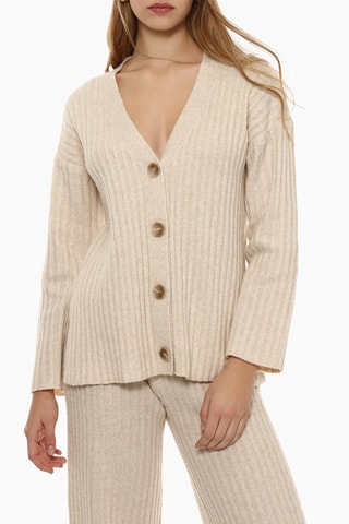 Cardigan - Beige chiaro