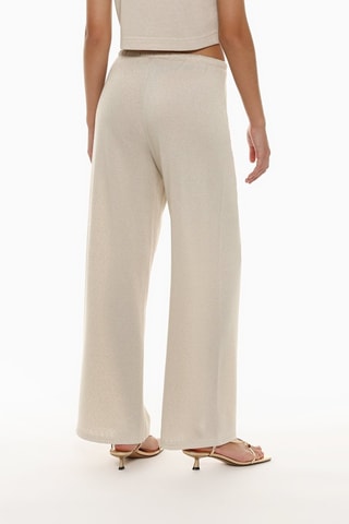 Pantalon large - Beige