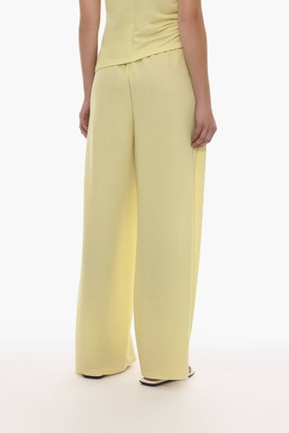 Pantalon large - Jaune