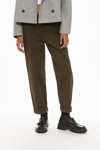 Pantaloni chino - Taupe scuro
