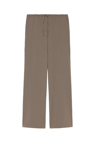 Pantalón straight - Marrón
