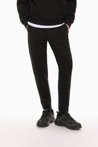 Pantaloni sportivi in pile - Nero