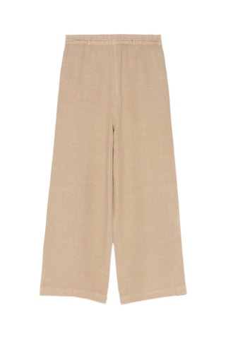 Pantaloni in lino - Marrone