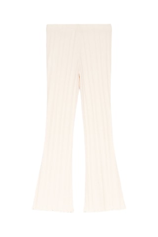 Pantalon flare - Beige