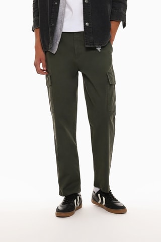 Pantalon cargo - Vert