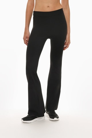 Pantaloni flare - Nero
