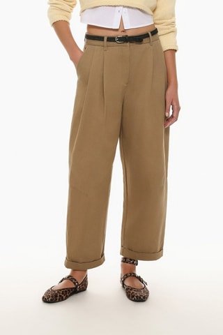 Pantaloni 7/8 - Marrone