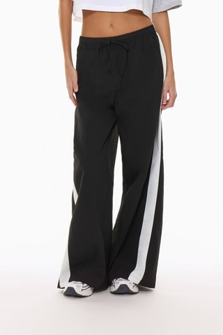 Pantaloni wide legs - Nero