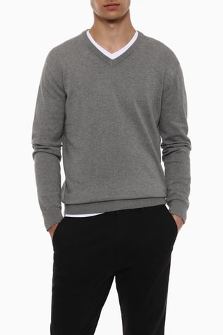 Pantaloni chino skinny - Nero