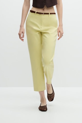 Pantaloni chino - Giallo