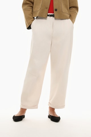 Pantaloni larghi - Beige