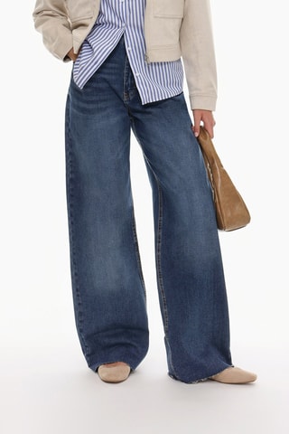 Jeans wide legs - Navy