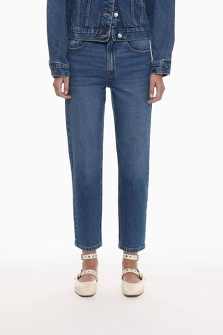 Jeans mom - Blu