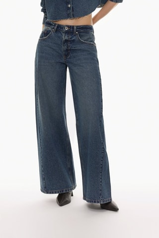 Vaquero wide leg - Azul marino