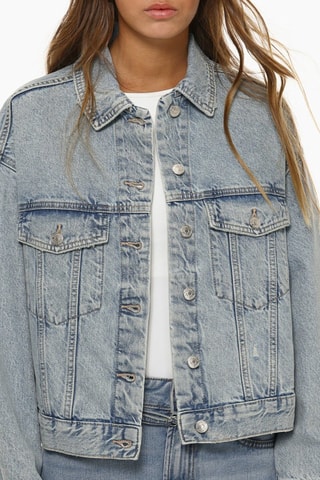 Veste en jean - Bleu clair